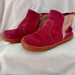 Livie & Luca SPARK Magenta and Gold Kids Boots